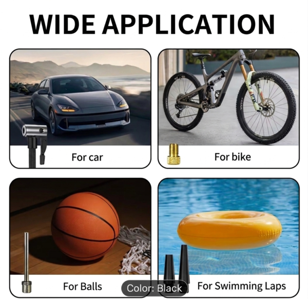portable usb rechargeable air compressor – 150 psi tyre inflator