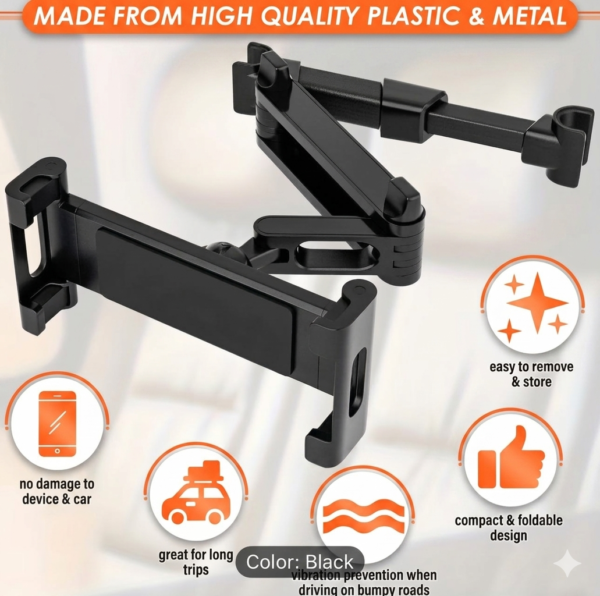 car headrest phone & tablet holder