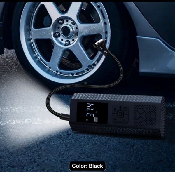 portable usb rechargeable air compressor – 150 psi tyre inflator