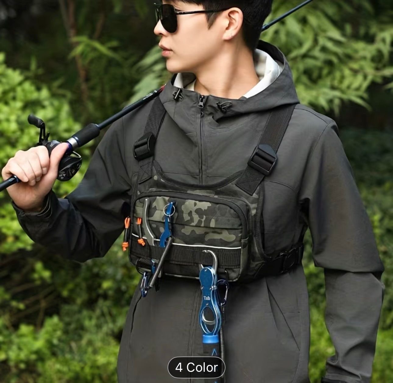 sports chest pack for bikers, cyclists & walkers