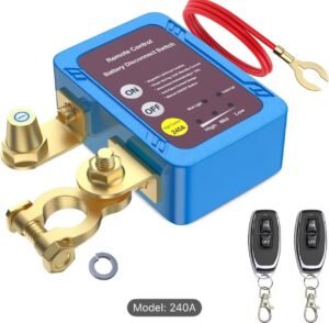 remote battery disconnect switch – 240a (12–36v auto cut off)