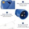 16a 2 way electric hook up splitter adaptor