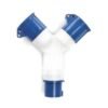 16a 2 way electric hook up splitter adaptor