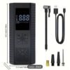 portable usb rechargeable air compressor – 150 psi tyre inflator