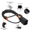 adjustable anti theft steering wheel lock with 2 keys