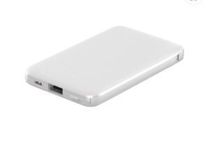portable 5000mah power bank – built in cables & dual output