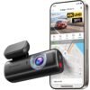 red tiger 4k forward facing dash cam with wifi & gps