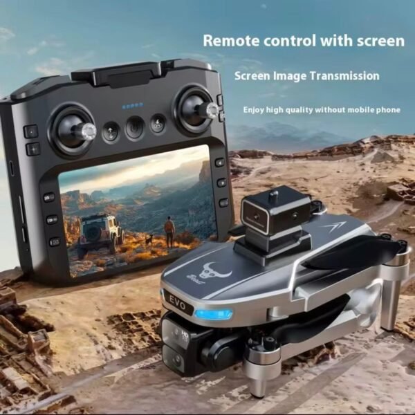 4k hd drone with extra battery – extended flight time