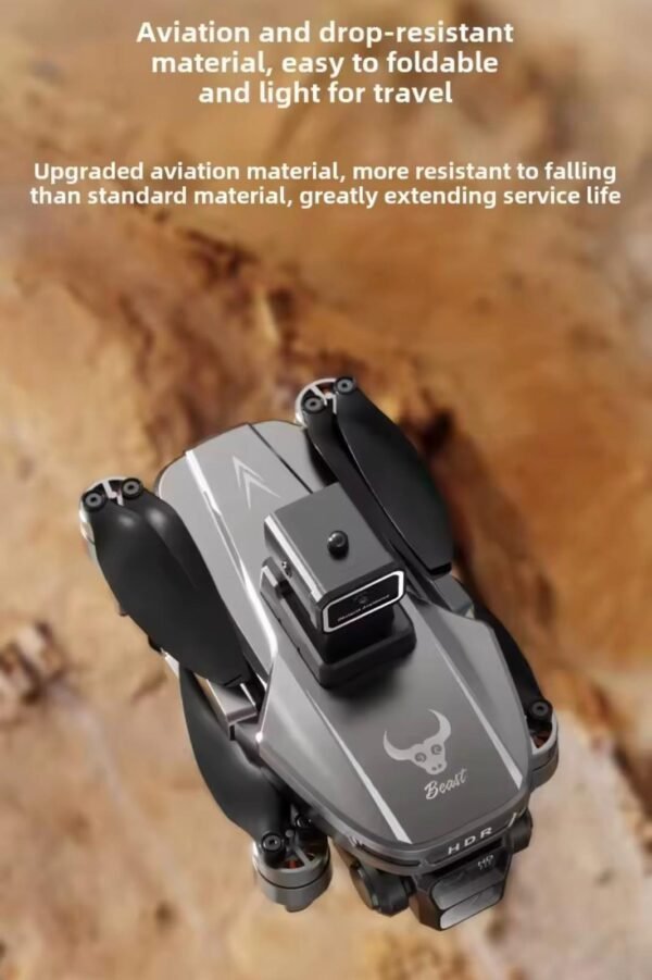 4k hd drone with extra battery – extended flight time