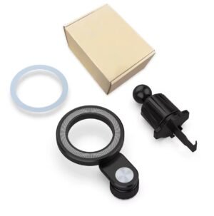 360° magnetic vent grip phone holder