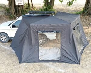 270° sun shade tent enclosure kit – black