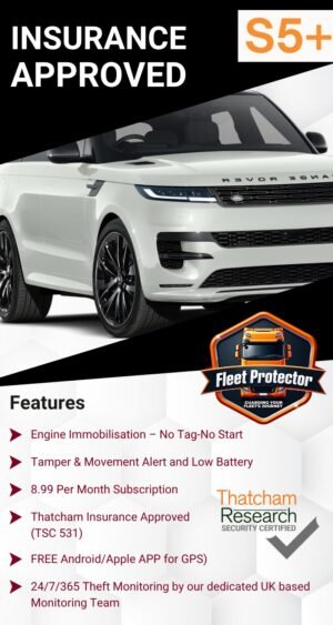 s5+ gps tracker for cars with immobilisation