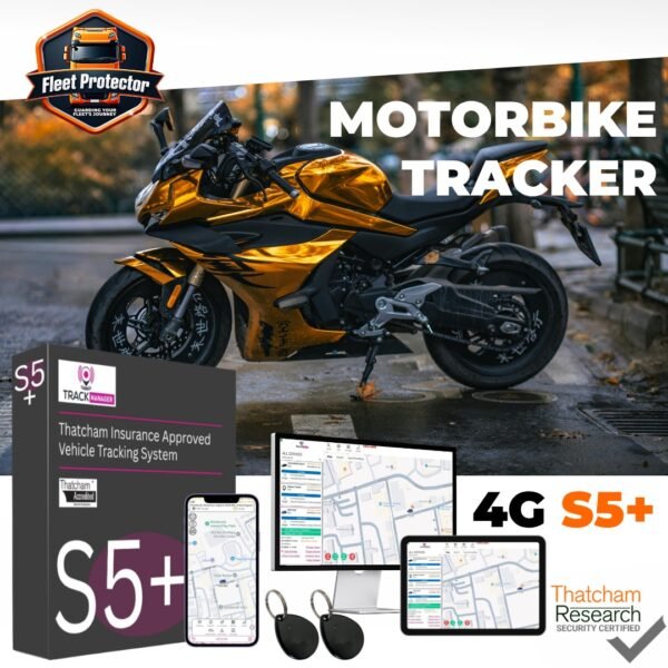 s5+ gps tracker for bikes with immobilisation