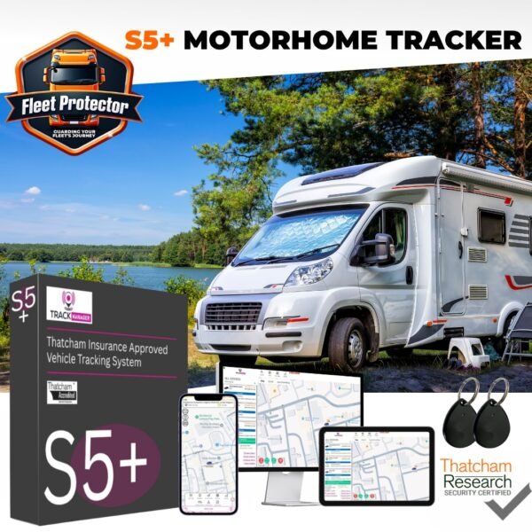 s5+ gps tracker for motorhomes with immobilisation