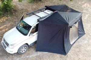 270° sun shade tent enclosure kit – black