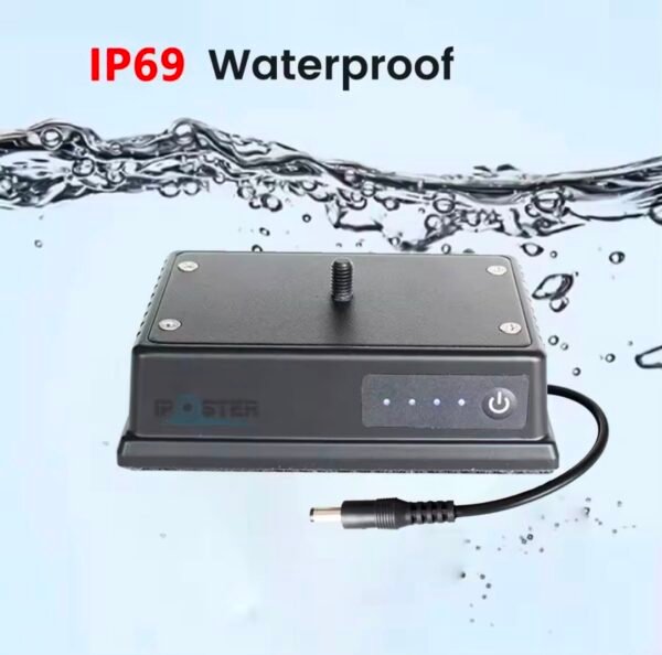 15,000mah rechargeable power bank with magnetic base & 12v dc connector