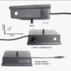 15,000mah rechargeable power bank with magnetic base & 12v dc connector
