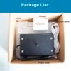 15,000mah rechargeable power bank with magnetic base & 12v dc connector