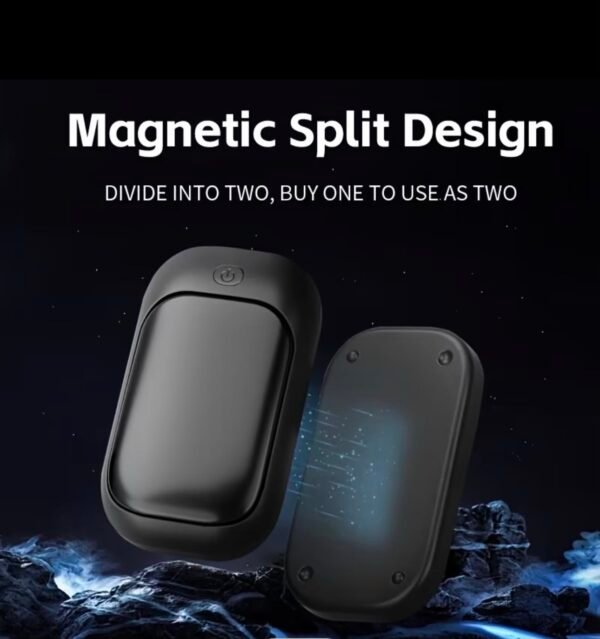 2pcs rechargeable magnetic hand warmer set – usb portable electric hand warmers