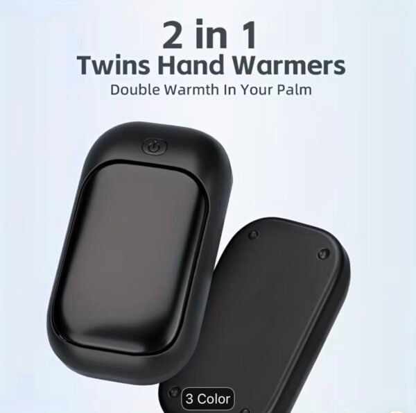 2pcs rechargeable magnetic hand warmer set – usb portable electric hand warmers