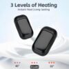 2pcs rechargeable magnetic hand warmer set – usb portable electric hand warmers