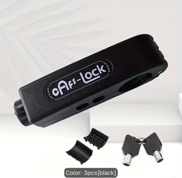 anti theft motorcycle handlebar lock with 2 keys