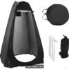 instant pop up privacy tent with carry bag – portable changing shelter