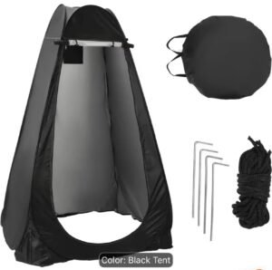 instant pop up privacy tent with carry bag – portable changing shelter