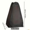 instant pop up privacy tent with carry bag – portable changing shelter