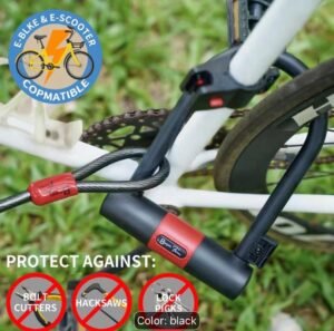 Ubike U-Lock Motorbike, Bicycle & Helmet Lock